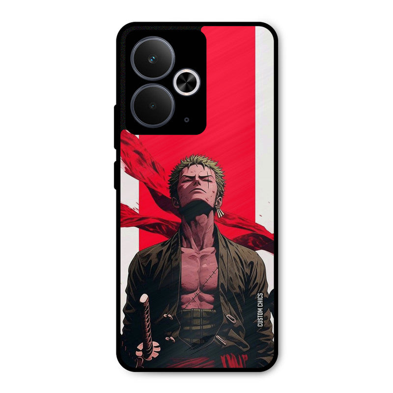 Calm Zoro Realme 14T Mobile Back Cover - Anime PrintShield Case