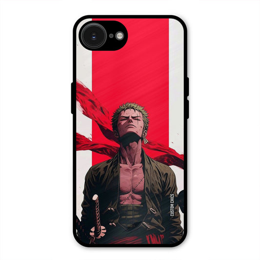 Calm Zoro iPhone 16e Mobile Back Cover - Anime PrintShield Case