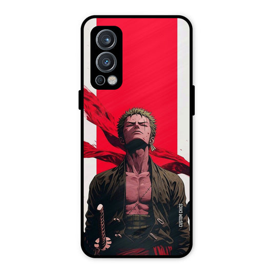 Calm Zoro OnePlus Nord 2 5G Mobile Back Cover - Anime PrintShield Case