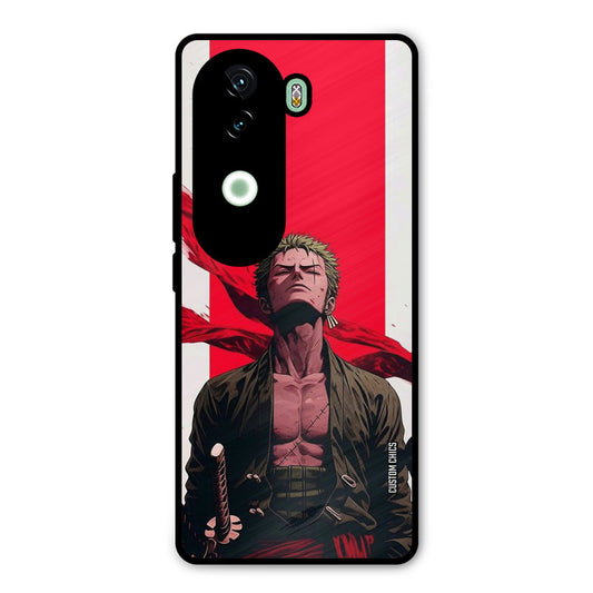Calm Zoro iQOO Z9s Mobile Back Cover - Anime PrintShield Case