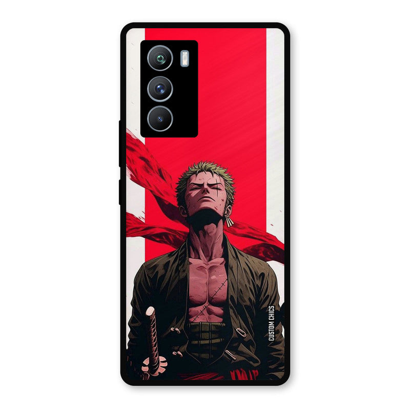 Calm Zoro iQOO 9SE Mobile Back Cover - Anime PrintShield Case