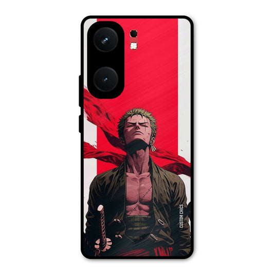 Calm Zoro iQOO Neo 9 Pro Mobile Back Cover - Anime PrintShield Case