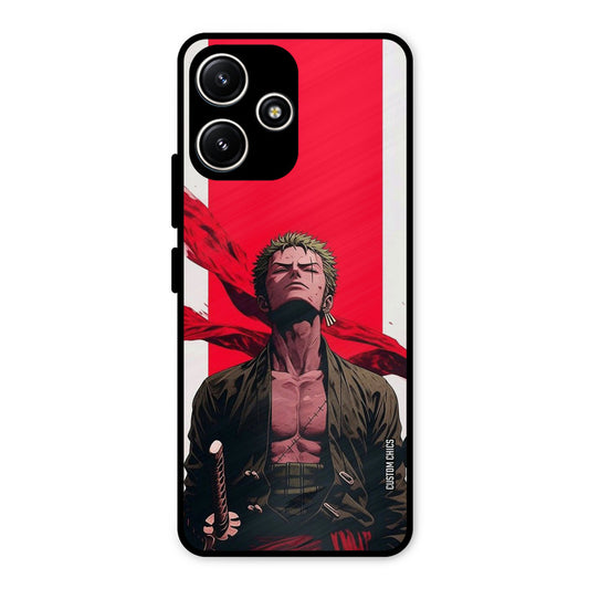 Calm Zoro Redmi 12 5G Mobile Back Cover - Anime PrintShield Case