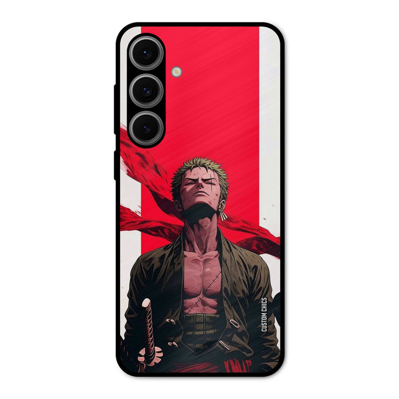 Calm Zoro Samsung Galaxy S24 Mobile Back Cover - Anime PrintShield Case