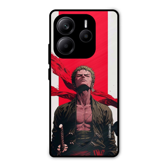 Calm Zoro Redmi Note 14 Mobile Back Cover - Anime PrintShield Case
