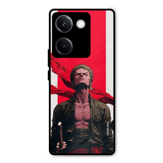 Calm Zoro Vivo Y300 Plus Mobile Back Cover - Anime PrintShield Case
