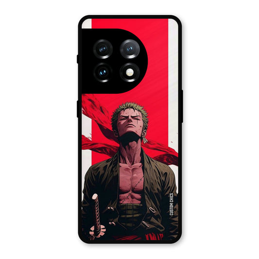 Calm Zoro OnePlus 11 Mobile Back Cover - Anime PrintShield Case
