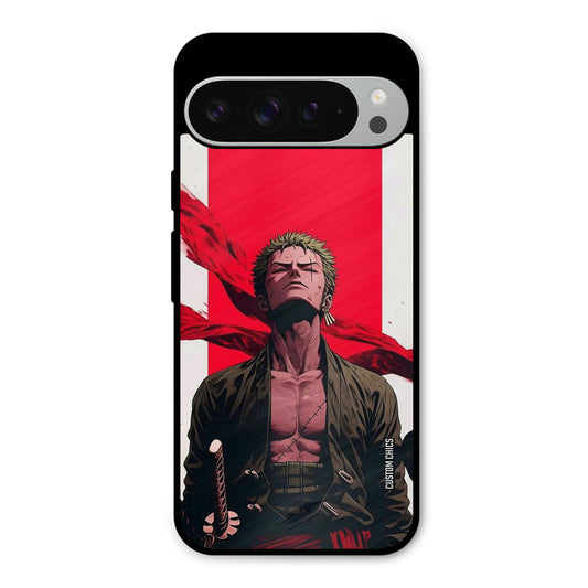 Calm Zoro Google Pixel 9 Pro XL Mobile Back Cover - Anime PrintShield Case