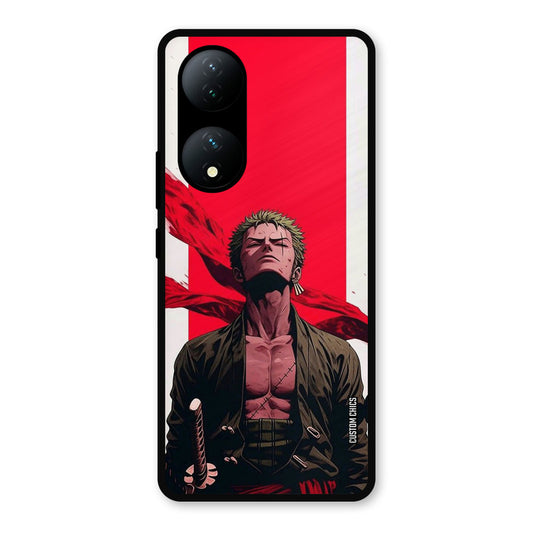 Calm Zoro Vivo Y100 Mobile Back Cover - Anime PrintShield Case