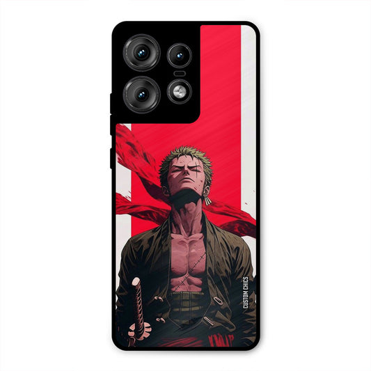 Calm Zoro Motorola Edge 50 Pro Mobile Back Cover - Anime PrintShield Case