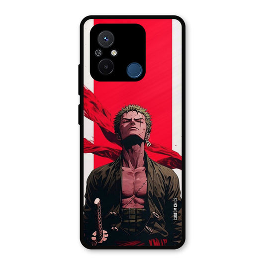 Calm Zoro Redmi 12c Mobile Back Cover - Anime PrintShield Case