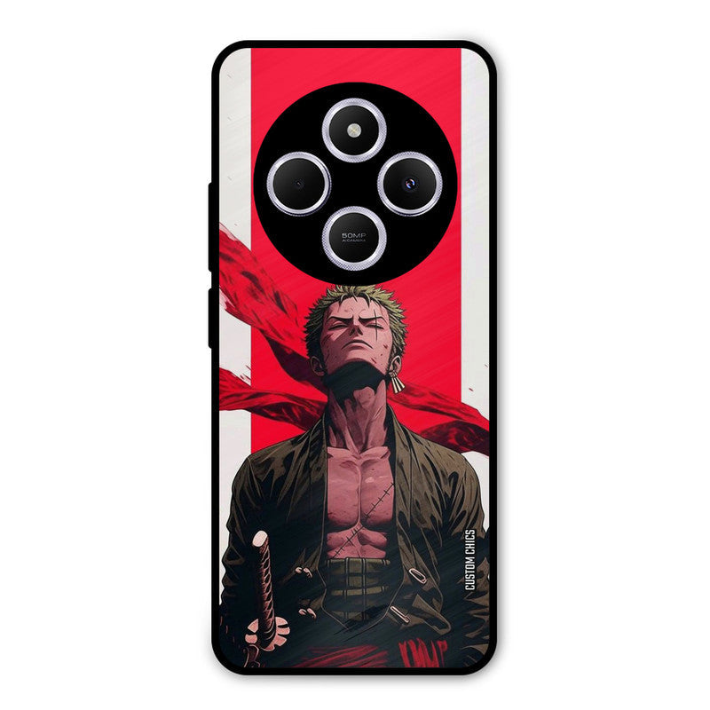 Calm Zoro Poco M7 Mobile Back Cover - Anime PrintShield Case