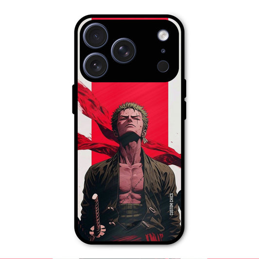Calm Zoro iPhone 17 Pro Max Mobile Back Cover - Anime PrintShield Case