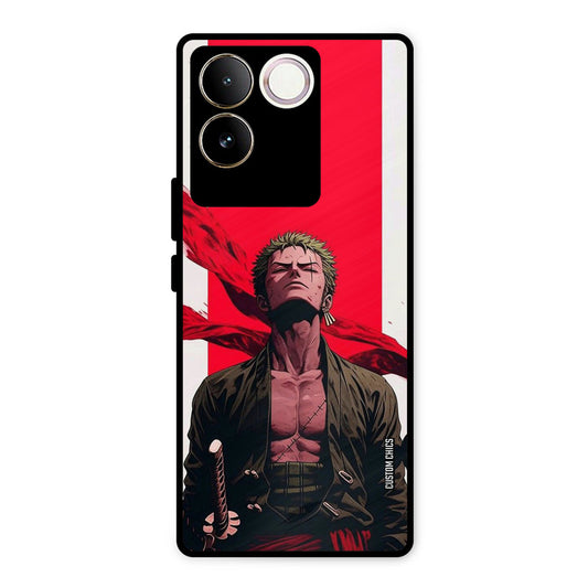 Calm Zoro Vivo T2 Pro Mobile Back Cover - Anime PrintShield Case
