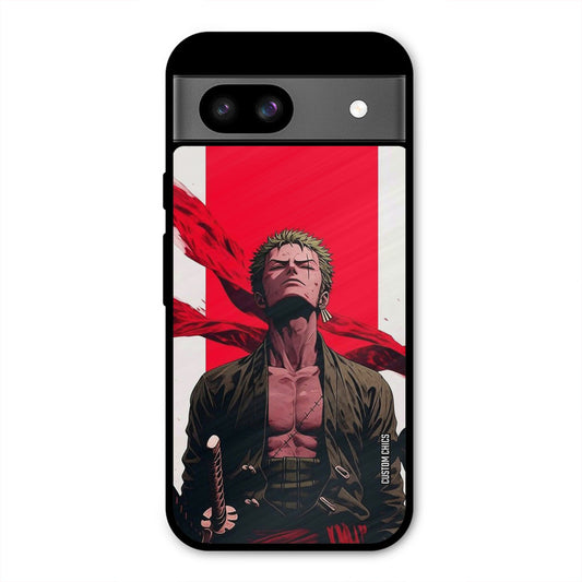 Calm Zoro Google Pixel 8a Mobile Back Cover - Anime PrintShield Case