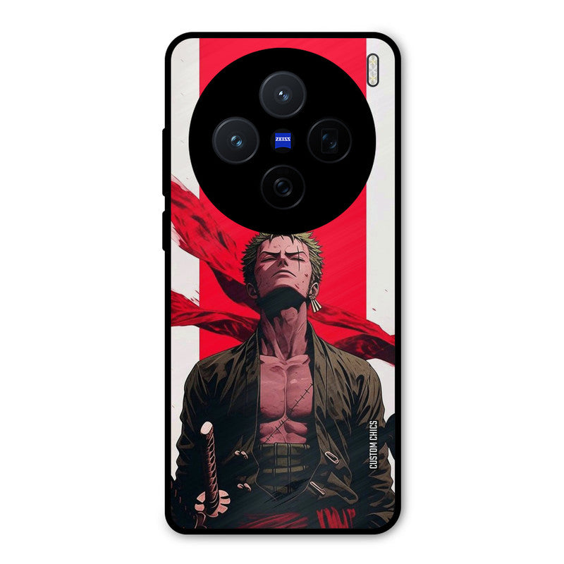 Calm Zoro Vivo X200 Mobile Back Cover - Anime PrintShield Case
