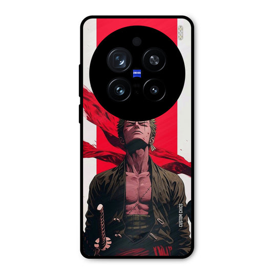 Calm Zoro Vivo X200 Pro Mobile Back Cover - Anime PrintShield Case