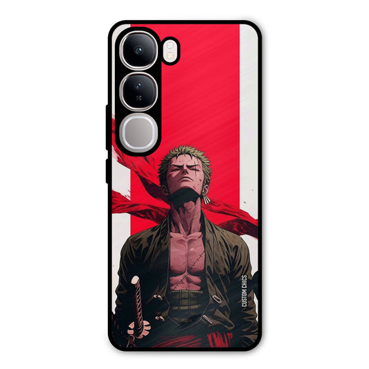 Calm Zoro Vivo Y300 Mobile Back Cover - Anime PrintShield Case