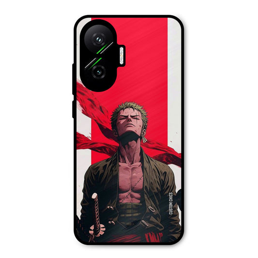 Calm Zoro Poco F7 5G Mobile Back Cover - Anime PrintShield Case