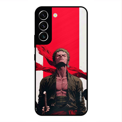 Calm Zoro Samsung Galaxy S22 Mobile Back Cover - Anime PrintShield Case