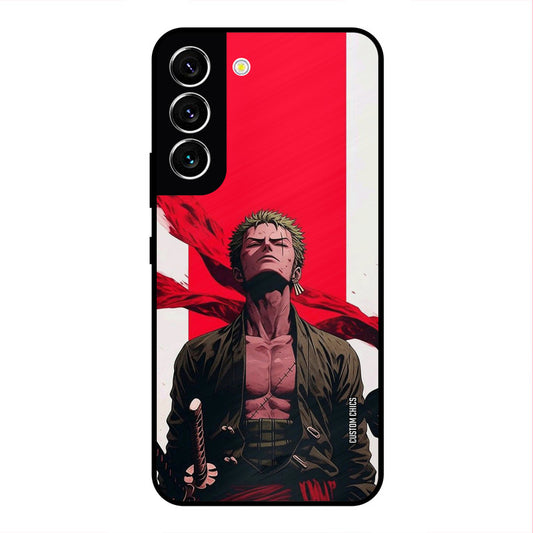 Calm Zoro Samsung Galaxy S22 Mobile Back Cover - Anime PrintShield Case