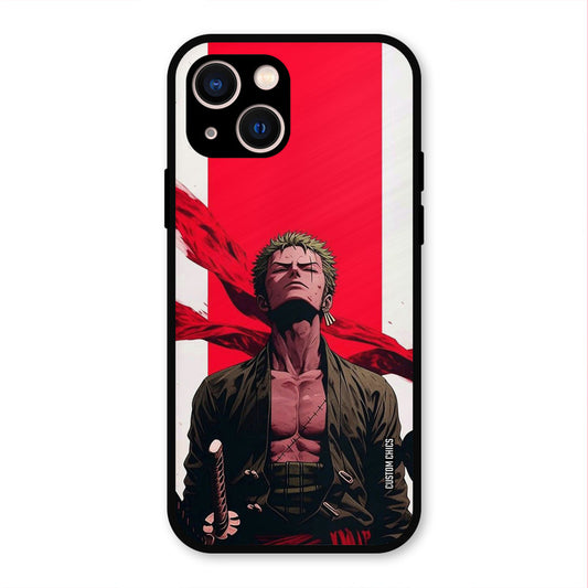 Calm Zoro iPhone 13 Mobile Back Cover - Anime PrintShield Case