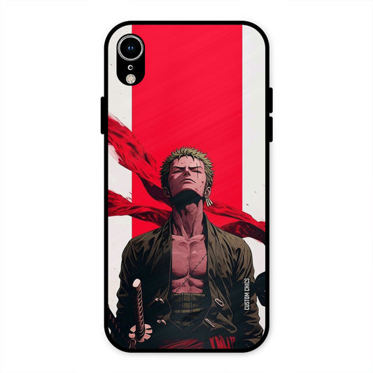 Calm Zoro iPhone XR Mobile Back Cover - Anime PrintShield Case