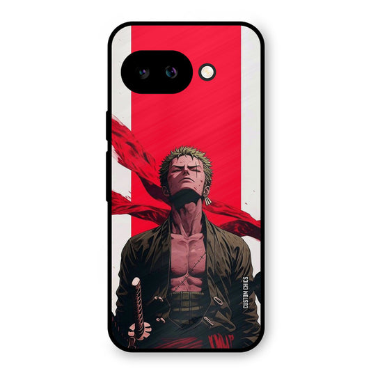 Calm Zoro Google Pixel 9A Mobile Back Cover - Anime PrintShield Case