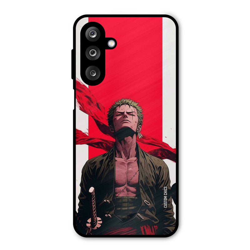 Calm Zoro Samsung Galaxy M36 Mobile Back Cover - Anime PrintShield Case