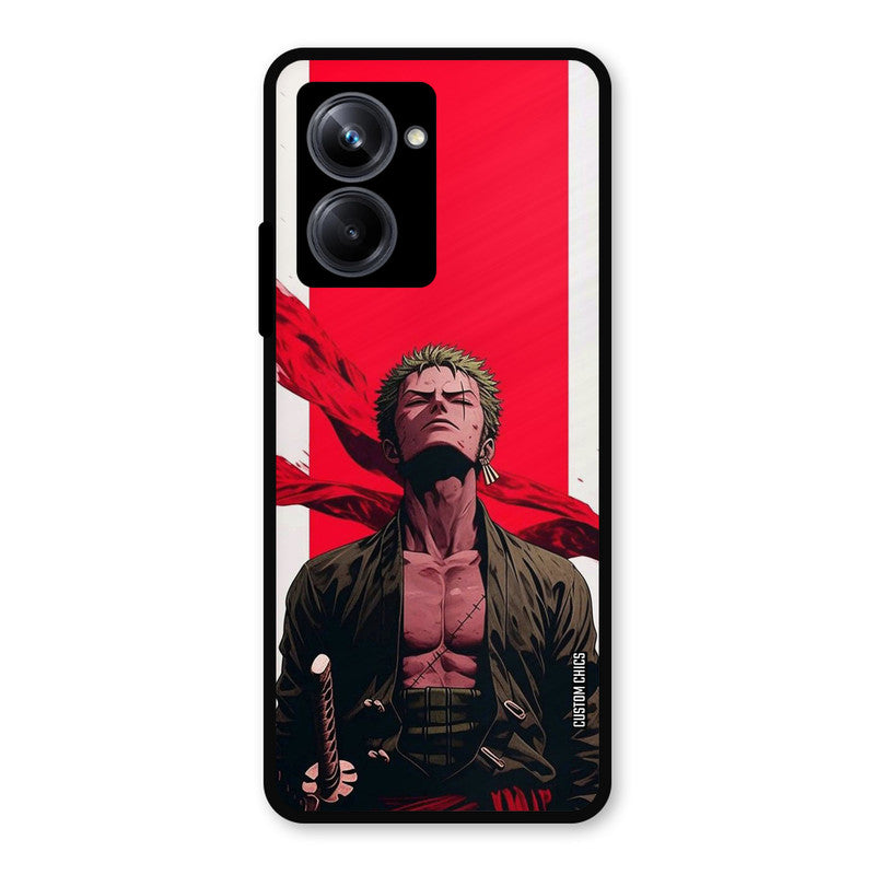 Calm Zoro Realme 10 Pro Mobile Back Cover - Anime PrintShield Case