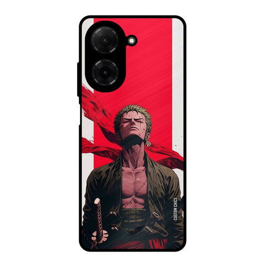 Calm Zoro Poco C71 Mobile Back Cover - Anime PrintShield Case