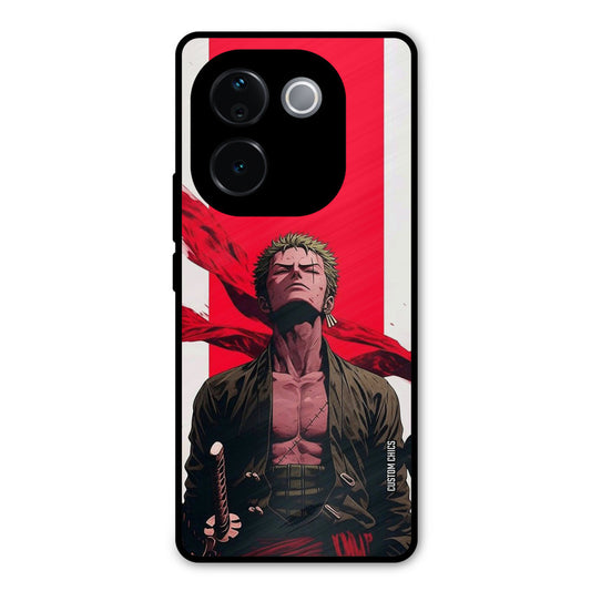 Calm Zoro iQOO Z9s Pro Mobile Back Cover - Anime PrintShield Case