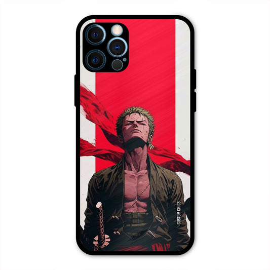 Calm Zoro iPhone 12 Pro Mobile Back Cover - Anime PrintShield Case