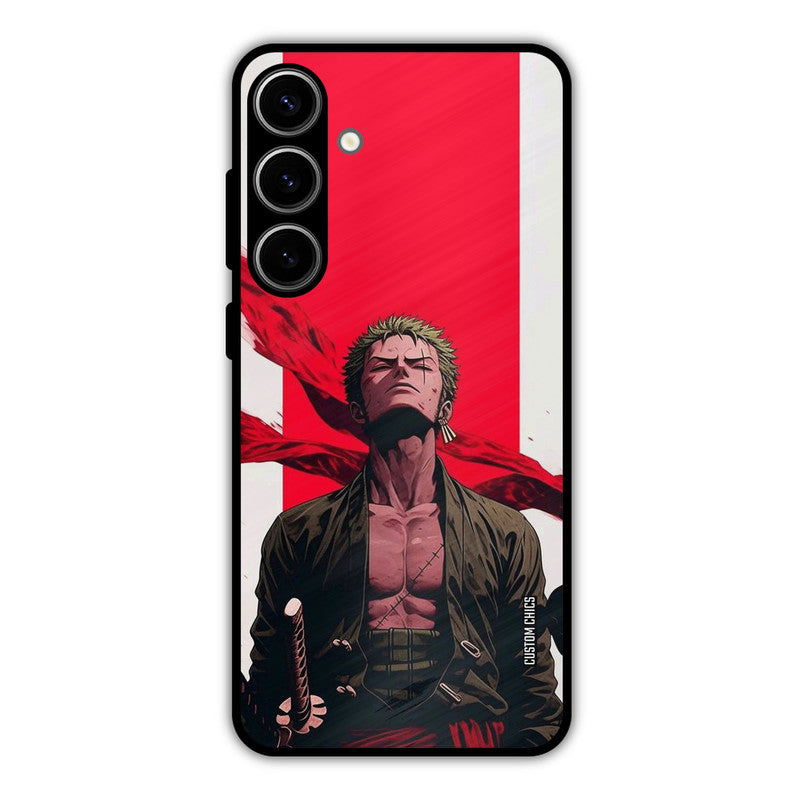 Calm Zoro Samsung Galaxy S24 Plus Mobile Back Cover - Anime PrintShield Case