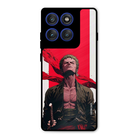 Calm Zoro Motorola Edge 60 Pro Mobile Back Cover - Anime PrintShield Case