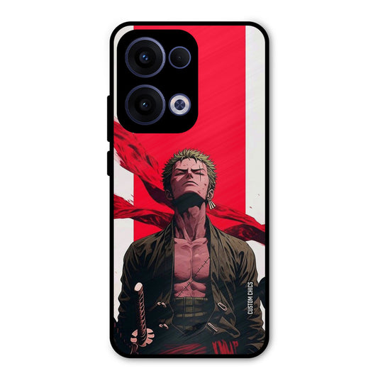 Calm Zoro Oppo Reno 13 5G Mobile Back Cover - Anime PrintShield Case