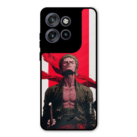 Calm Zoro Motorola Edge 50 Neo Mobile Back Cover - Anime PrintShield Case