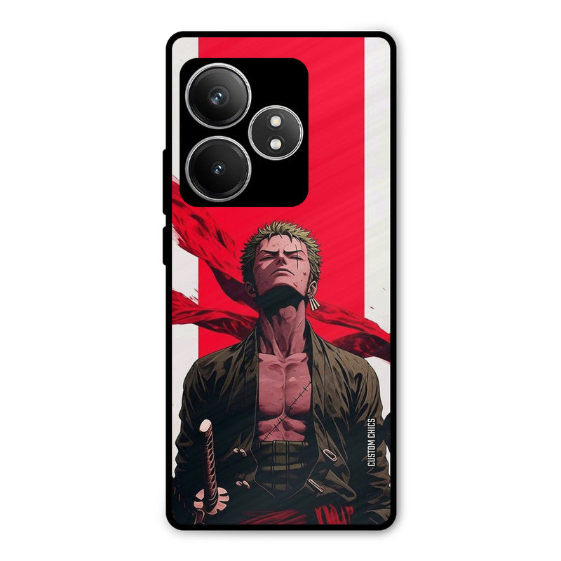 Calm Zoro Realme GT 6T Mobile Back Cover - Anime PrintShield Case
