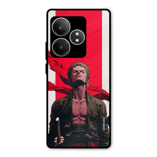 Calm Zoro Realme GT 6T Mobile Back Cover - Anime PrintShield Case