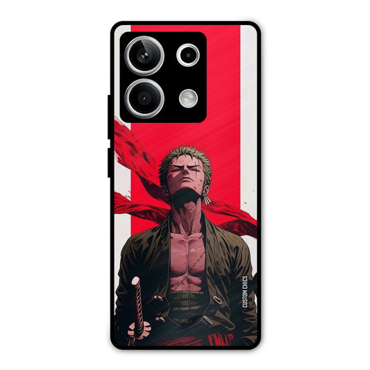 Calm Zoro Redmi Note 13 5G Mobile Back Cover - Anime PrintShield Case