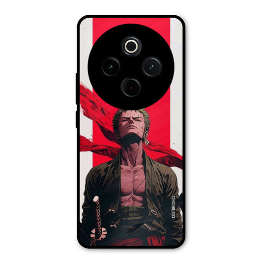 Calm Zoro iQoo Z10 Mobile Back Cover - Anime PrintShield Case