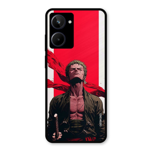 Calm Zoro Realme 10 Mobile Back Cover - Anime PrintShield Case