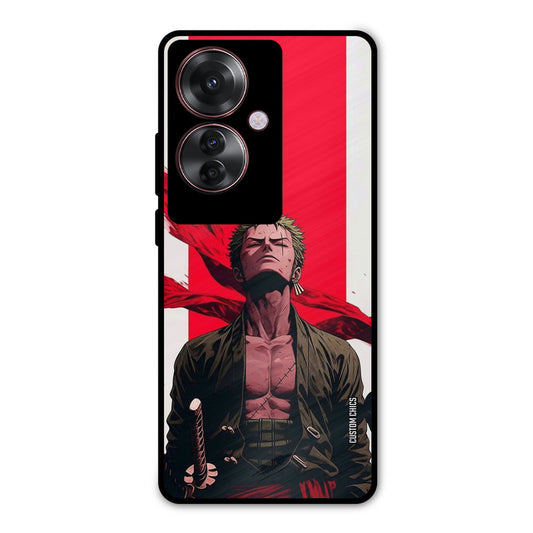 Calm Zoro Oppo F25 Pro Mobile Back Cover - Anime PrintShield Case