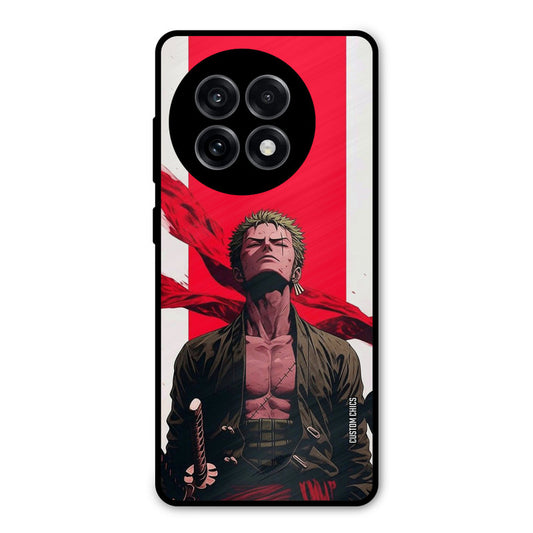 Calm Zoro OnePlus 13R Mobile Back Cover - Anime PrintShield Case