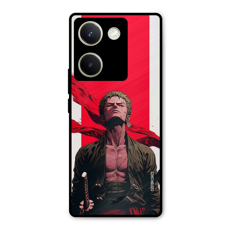 Calm Zoro Vivo Y200 Pro Mobile Back Cover - Anime PrintShield Case