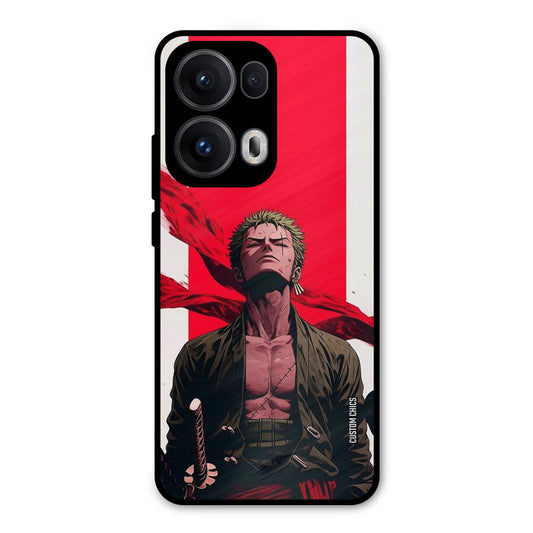 Calm Zoro Oppo Reno 13 Pro 5G Mobile Back Cover - Anime PrintShield Case