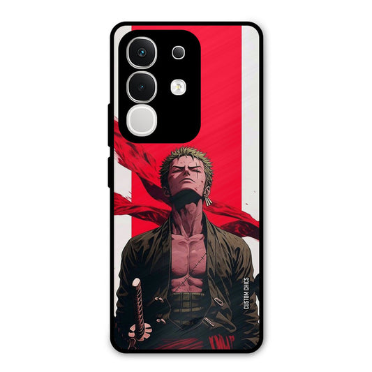 Calm Zoro Vivo T4x Mobile Back Cover - Anime PrintShield Case