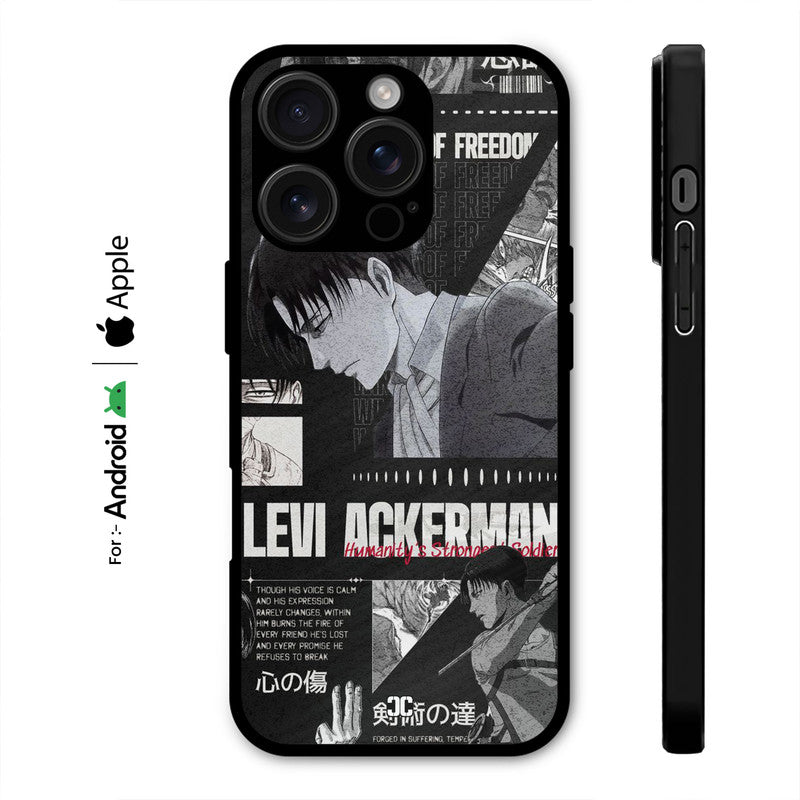 Captain Levi Typo Case – Premium PrintShield Mobile Cover