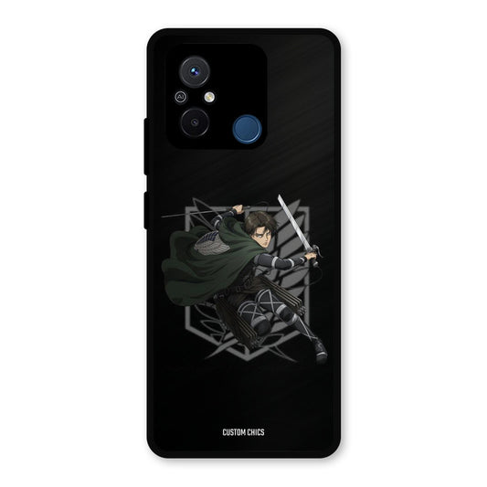 Captain Levi Redmi 12c Mobile Back Cover - Anime PrintShield Case