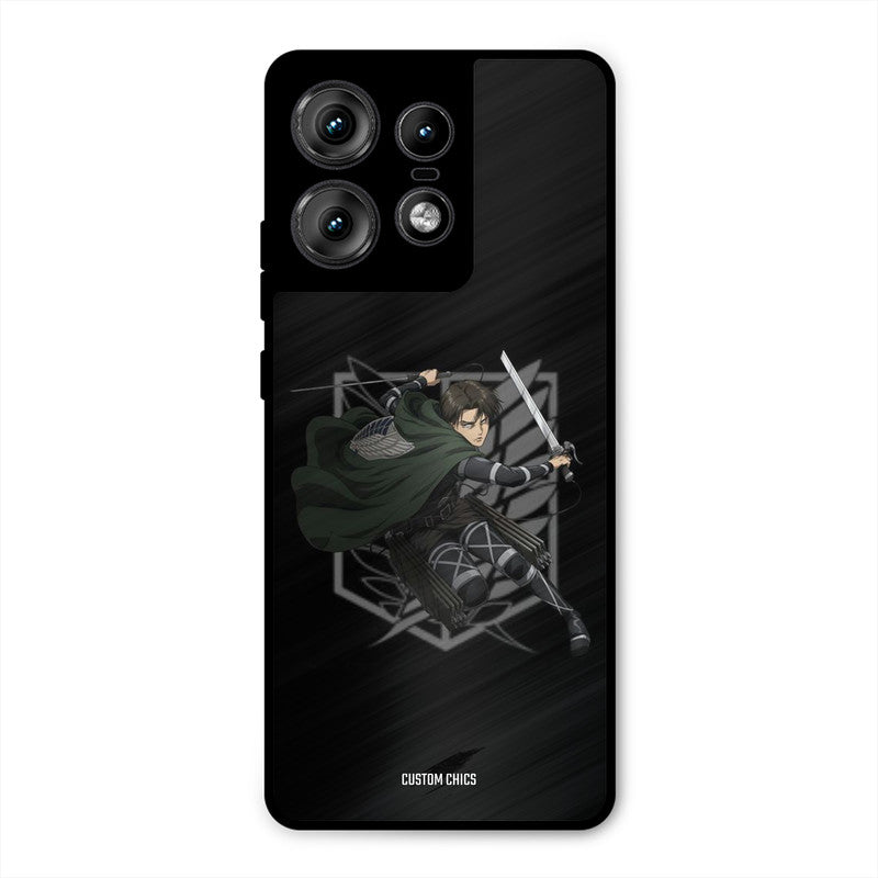 Captain Levi Motorola Edge 50 Pro Mobile Back Cover - Anime PrintShield Case